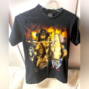 Youth 2008 WWE John Cena Triple H Undertaker & Others T-shirt size 10/12 Graphic
